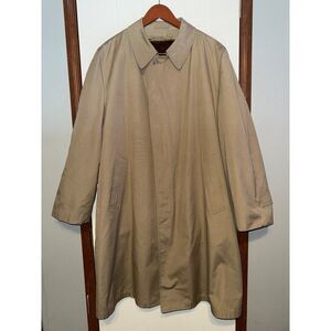 Vintage London Fog Maincoats Esp For Wallachs Long Lined Trench Winter Coat 44 R
